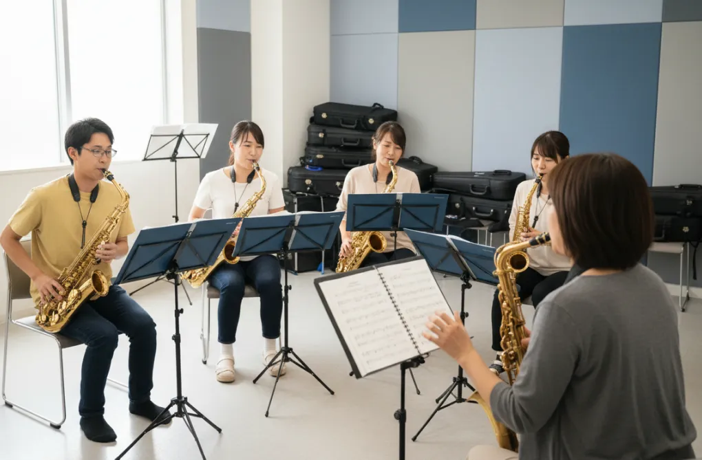 音楽教室向け楽器買取のイメージ